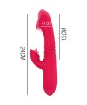 INTENSE - VIBRATEUR UP DOWN RECHARGEABLE MULTIFONCTION DUA AVEC LANGUE ROUGE