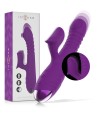 INTENSE - VIBRATEUR RECHARGEABLE MULTIFONCTION IGGY UP DOWN AVEC STIMULATEUR CLITORAL VIOLET