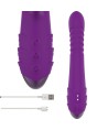 INTENSE - VIBRATEUR RECHARGEABLE MULTIFONCTION IGGY UP DOWN AVEC STIMULATEUR CLITORAL VIOLET