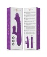 INTENSE - VIBRATEUR RECHARGEABLE MULTIFONCTION IGGY UP DOWN AVEC STIMULATEUR CLITORAL VIOLET