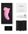 LELO - MASSEUR DE CLITORIS SONIQUE DE VOYAGE SONA 2 ROSE