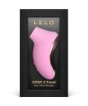 LELO - MASSEUR DE CLITORIS SONIQUE DE VOYAGE SONA 2 ROSE