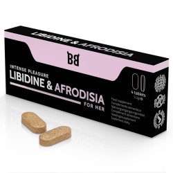 BLACK BULL - LIBIDINE AFRODISIA PLAISIR INTENSE POUR SES 4 COMPRIMES