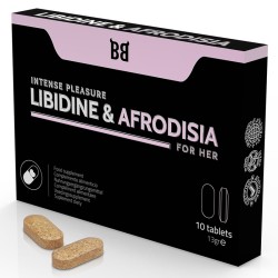 BLACK BULL - LIBIDINE AFRODISIA PLAISIR INTENSE POUR ELLE 10 COMPRIMES