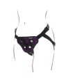 GET REAL - HARNAIS EN DENTELLE STRAP-ON VIOLET