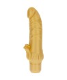 GET REAL - GOLD DICKER STIM VIBRATEUR OR