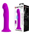 PRETTY LOVE - VIBRATEUR MURRAY ET STIMULATEUR DE POINT G VIOLET