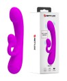 PRETTY LOVE - VIBRATEUR SINCÈRE ET ONDES STIMULANTES CLITORIDIENNES SILICONE VIOLET