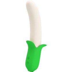 PRETTY LOVE - BANANA KNIGHT SUPER POWER 7 RÉGLAGES DE VIBRATION SILICONE