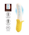 PRETTY LOVE - BANANA GEEK SUPER POWER 7 VIBRATIONS UPDOWN SILICONE NOIR