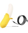 PRETTY LOVE - BANANA GEEK SUPER POWER 7 VIBRATIONS UPDOWN SILICONE NOIR