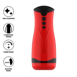 JAMYJOB - DAMERON MASTURBATEUR À ASPIRATION ET VIBRATION