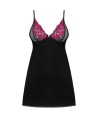 OBSESSIVE - CHEMISE ROSENTY STRING XS/S