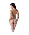 PASSION - BS100 BODYSTOCKING NEGRO TALLA UNICA