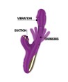 INTENSE - ATENEO VIBRATEUR MULTIFONCTION RECHARGEABLE 7 VIBRATIONS AVEC LANGUE OSCILLANTE ET ASPIRATION VIOLETTE