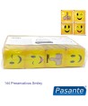 PASANTE - PRÉSERVATIFS SMILEY SAC 144 UNITÉS