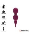 RITHUAL - BALLES DE KEGEL VIBRANTES RECHARGEABLES NISHA ORCHIDÉE