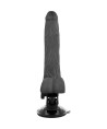 BASECOCK - VIBRADOR REALÍSTICO CONTROL REMOTO NATURAL 19 CM -O- 4 CM