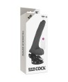BASECOCK - VIBRADOR REALÍSTICO CONTROL REMOTO NATURAL 19 CM -O- 4 CM