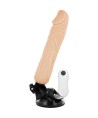 BASECOCK - VIBRADOR REALÍSTICO CONTROL REMOTO NATURAL 20 CM -O- 4 CM