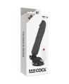BASECOCK - VIBRADOR REALÍSTICO CONTROL REMOTO NATURAL 20 CM -O- 4 CM