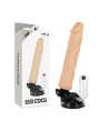 BASECOCK - VIBRADOR REALÍSTICO CONTROL REMOTO NATURAL 21 CM -O- 4 CM