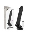 BASECOCK - VIBRADOR REALÍSTICO CONTROL REMOTO NATURAL 21 CM -O- 4 CM