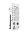 BASECOCK - VIBRADOR REALÍSTICO CONTROL REMOTO NATURAL 21 CM -O- 4 CM