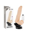 BASECOCK - VIBRADOR REALÍSTICO ARTICULABLE CONTROL REMOTO NATURAL 21 CM -O- 5 CM