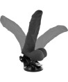 BASECOCK - VIBRADOR REALÍSTICO ARTICULABLE CONTROL REMOTO NATURAL 21 CM -O- 5 CM