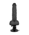 BASECOCK - VIBRADOR REALÍSTICO ARTICULABLE CONTROL REMOTO NATURAL 21 CM -O- 5 CM