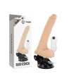 BASECOCK - VIBRADOR REALÍSTICO ARTICULABLE CONTROL REMOTO NATURAL 18.5 CM -O- 4 CM