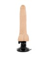 BASECOCK - VIBRADOR REALÍSTICO ARTICULABLE CONTROL REMOTO NATURAL 18.5 CM -O- 4 CM