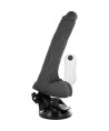 BASECOCK - VIBRADOR REALÍSTICO ARTICULABLE CONTROL REMOTO NATURAL 18.5 CM -O- 4 CM