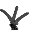 BASECOCK - VIBRADOR REALÍSTICO ARTICULABLE CONTROL REMOTO NATURAL 18.5 CM -O- 4 CM