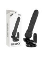 BASECOCK - VIBRADOR REALÍSTICO CONTROL REMOTO NATURAL 19.5 CM -O- 4 CM