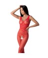 PASSION - BS098 BODYSTOCKING NEGRO TALLA UNICA