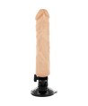 BASECOCK - VIBRADOR REALÍSTICO CONTROL REMOTO NATURAL 21 CM -O- 4 CM