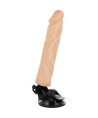 BASECOCK - VIBRADOR REALÍSTICO CONTROL REMOTO NATURAL 21 CM -O- 4 CM