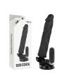 BASECOCK - VIBRADOR REALÍSTICO CONTROL REMOTO NATURAL 21 CM -O- 4 CM