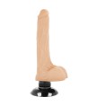 BASECOCK - VIBRATEUR RÉALISTE 2-1 NATUREL 18.5 CM -O- 4 CM