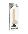 BASECOCK - VIBRATEUR RÉALISTE 2-1 NATUREL 18.5 CM -O- 4 CM