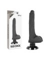 BASECOCK - VIBRATEUR RÉALISTE 2-1 NATUREL 18.5 CM -O- 4 CM