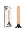 BASECOCK - VIBRATEUR RÉALISTE 2-1 NATUREL 20 CM -O- 4 CM