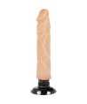 BASECOCK - VIBRATEUR RÉALISTE 2-1 NATUREL 20 CM -O- 4 CM