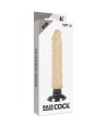 BASECOCK - VIBRATEUR RÉALISTE 2-1 NATUREL 20 CM -O- 4 CM