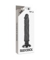 BASECOCK - VIBRATEUR RÉALISTE 2-1 NATUREL 20 CM -O- 4 CM