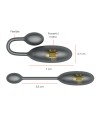 ONINDER - DENVER HUEVO VIBRADOR ROSA 7 X 2.7 CM - APP GRATUITA