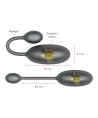 ONINDER - TOKYO HUEVO VIBRADOR ROSA 7.5 X 3.2 CM - APP GRATUITA