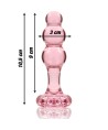 NEBULA SERIES BY IBIZA - MODELO 1 PLUG CRISTAL TRANSPARENTE 10.5 CM -O- 3 CM